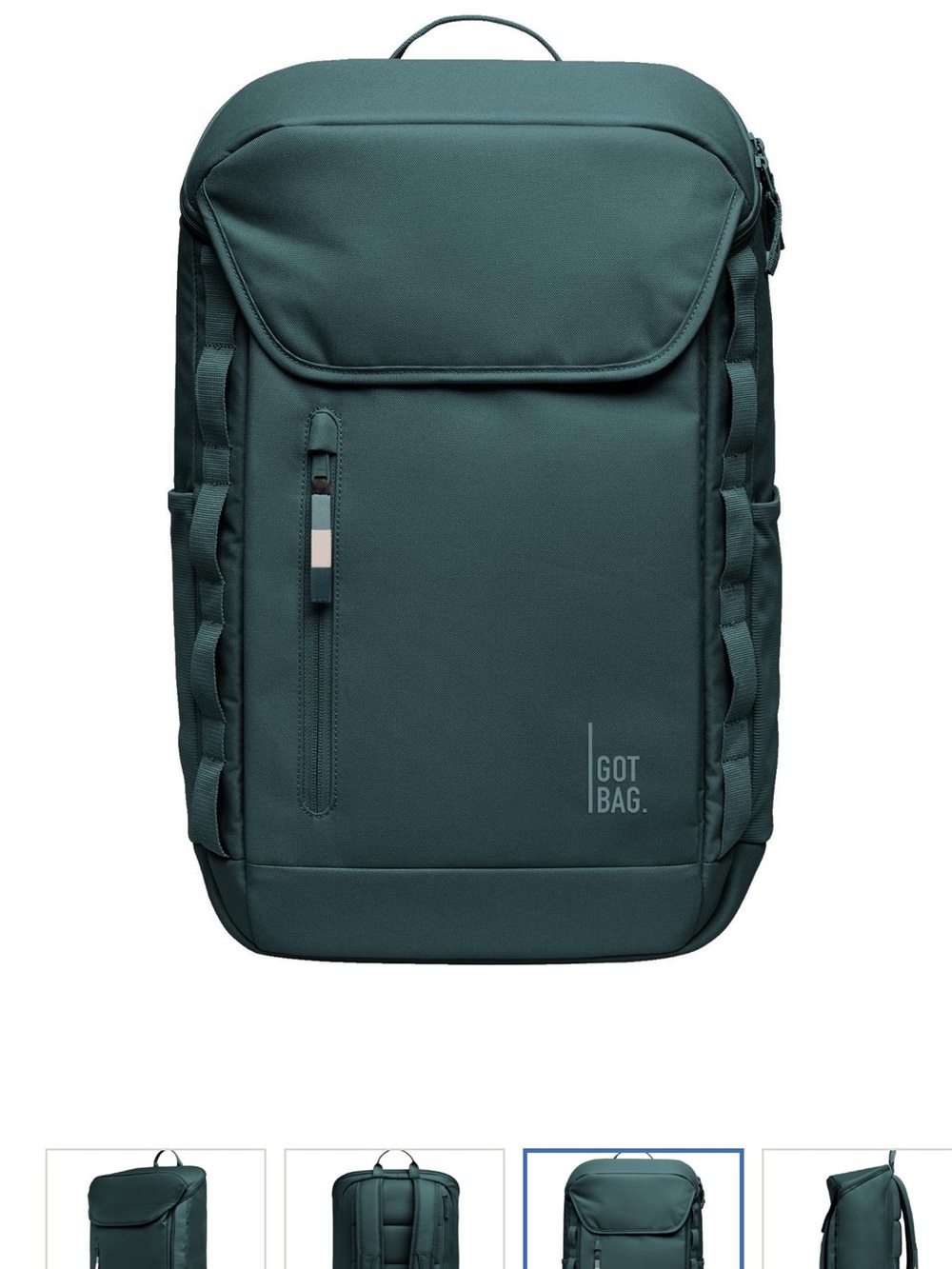 GOT BAG Pro Pack Travel Backpack in Green NWT